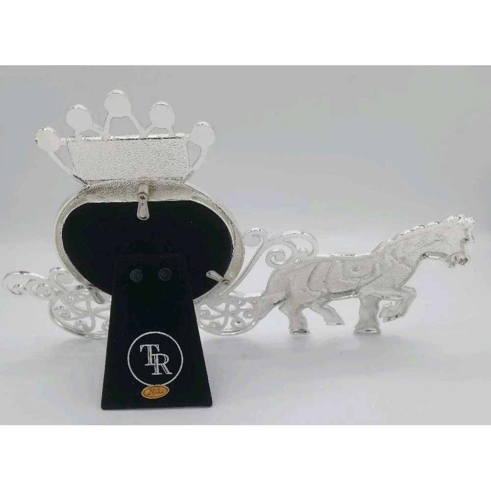 Things Remembered Pink Princess Carriage‎ Photo Picture Frame